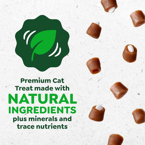 Greenies Feline Pill Pockets Soft Cat Treats, Chicken Flavor, 85 Count