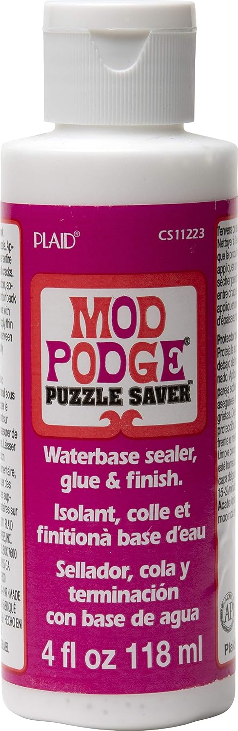 Mod Podge Puzzle Saver Glue (2-Ounce), , 2 oz, Original Version 2 Fl Oz