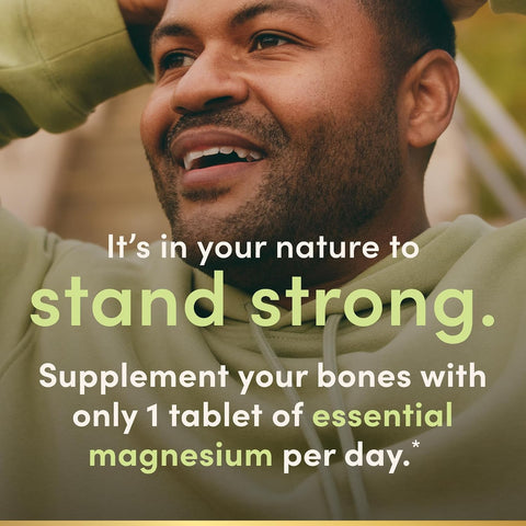 Nature's Bounty Magnesium 500 mg Tablets (Pack of 1)