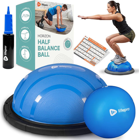 Lifepro Horizon Half Balance Ball Trainer with 440 lb Capacity Stability