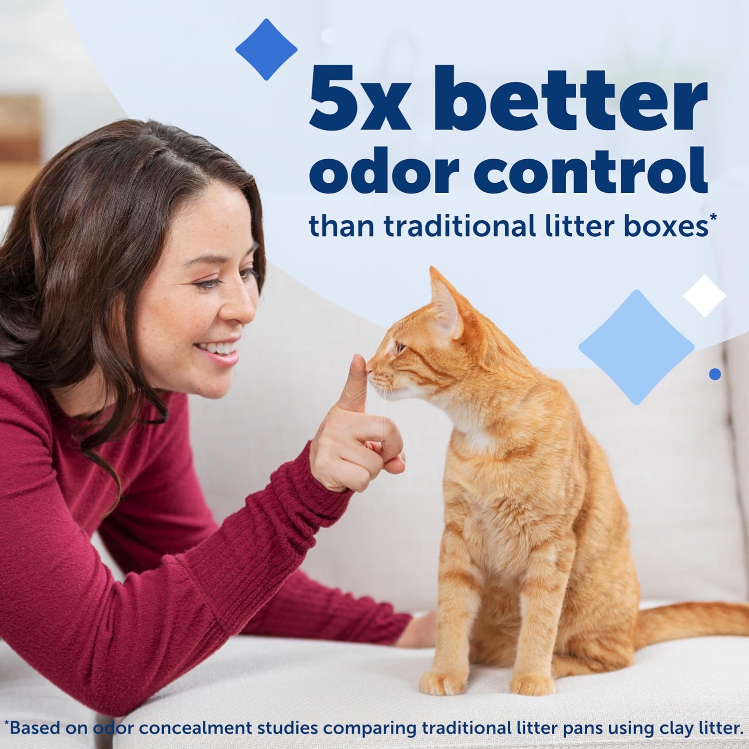 PetSafe ScoopFree Disposable Crystal Litter Tray, Fresh Scent, 3 Pack