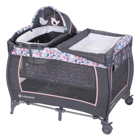 baby Trend Lil' Snooze™ Deluxe II Nursery Center® Playard, Funfetti