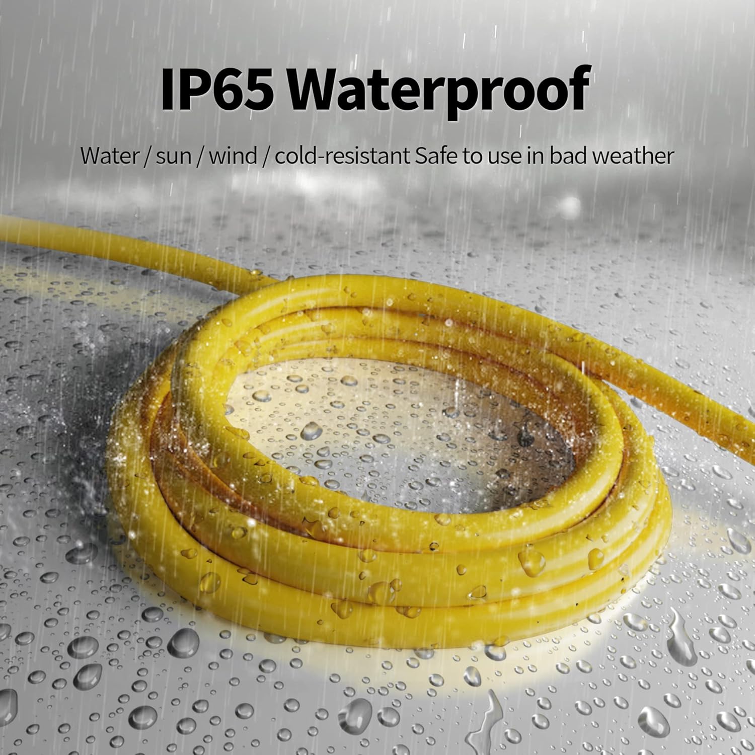 POWGRN 6 FT 12/3 Outdoor Extension Cord Waterproof Heavy Duty Power Cord