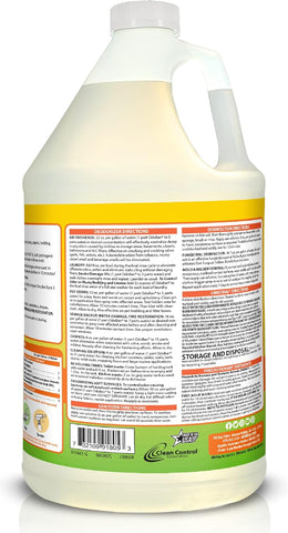 OdoBan Ready-to-Use Disinfectant and Odor Eliminator, Made in the USA, Citrus Scent, Set of 2, 32 oz Spray and 1 Gallon Concentrate