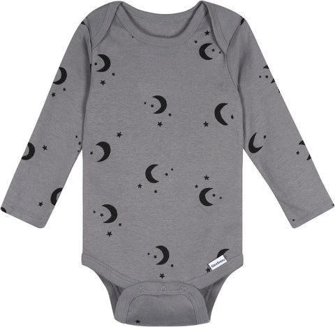 Gerber Baby Boys 6-Pack Long Sleeve Onesies Bodysuit