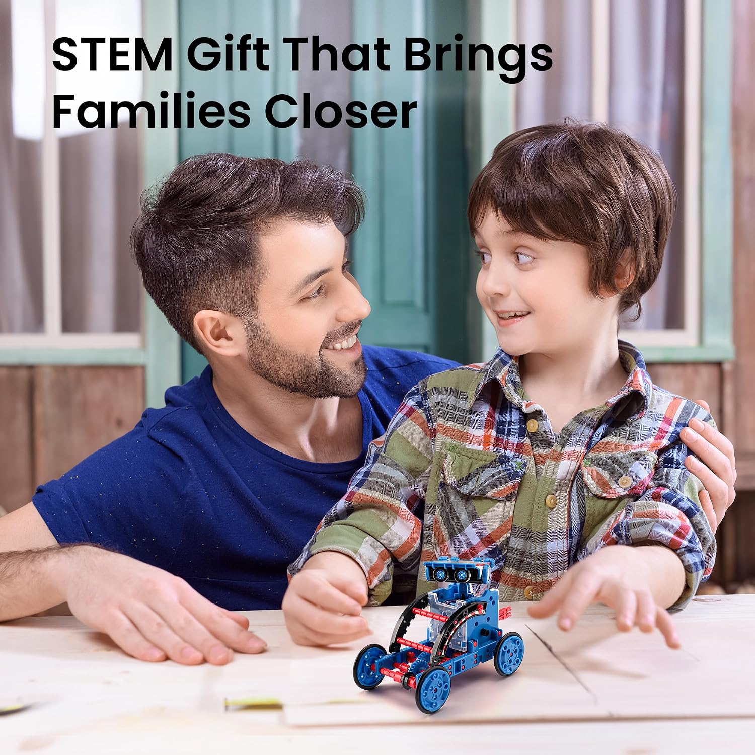 Sillbird STEM Solar Robot Building Kit, 12-in-1 Gift for Boys Ages 8-13