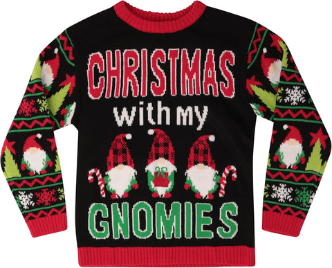#followme Ugly Christmas Sweater for Girls Holiday Party Outfit