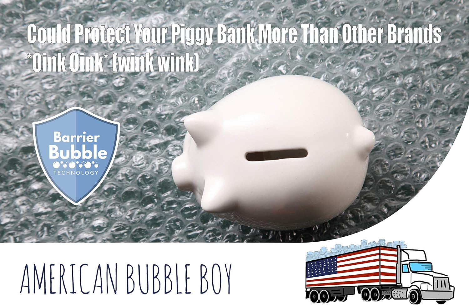 4 large rolls of Bubble Wrap total 700 feet, small bubbles 3/16 cushioning, 700 ft, heavy duty, perforated Every 12" Made in the USA by American Bubble Boy, bulk packaging wrap for moving and shipping