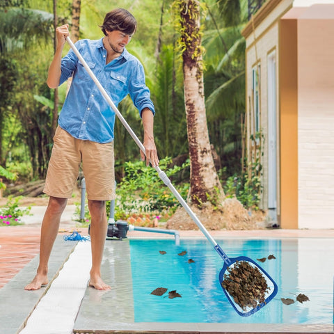 Sunnyglade 16.8x10.5in Swimming Pool Cleaner Supplies Pool Net Skimmer