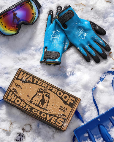 toolant 100% Waterproof Winter Work Gloves, Thermal Insulation with Grip