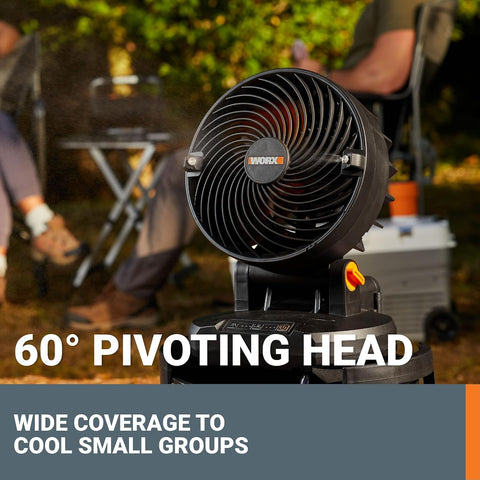 WORX Cordless Misting Fan, 20V, WX097L.9