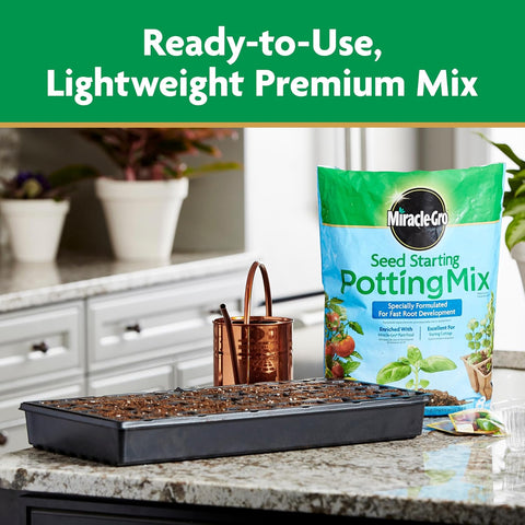 Miracle-Gro Seed Starting Potting Mix, 8 qt.