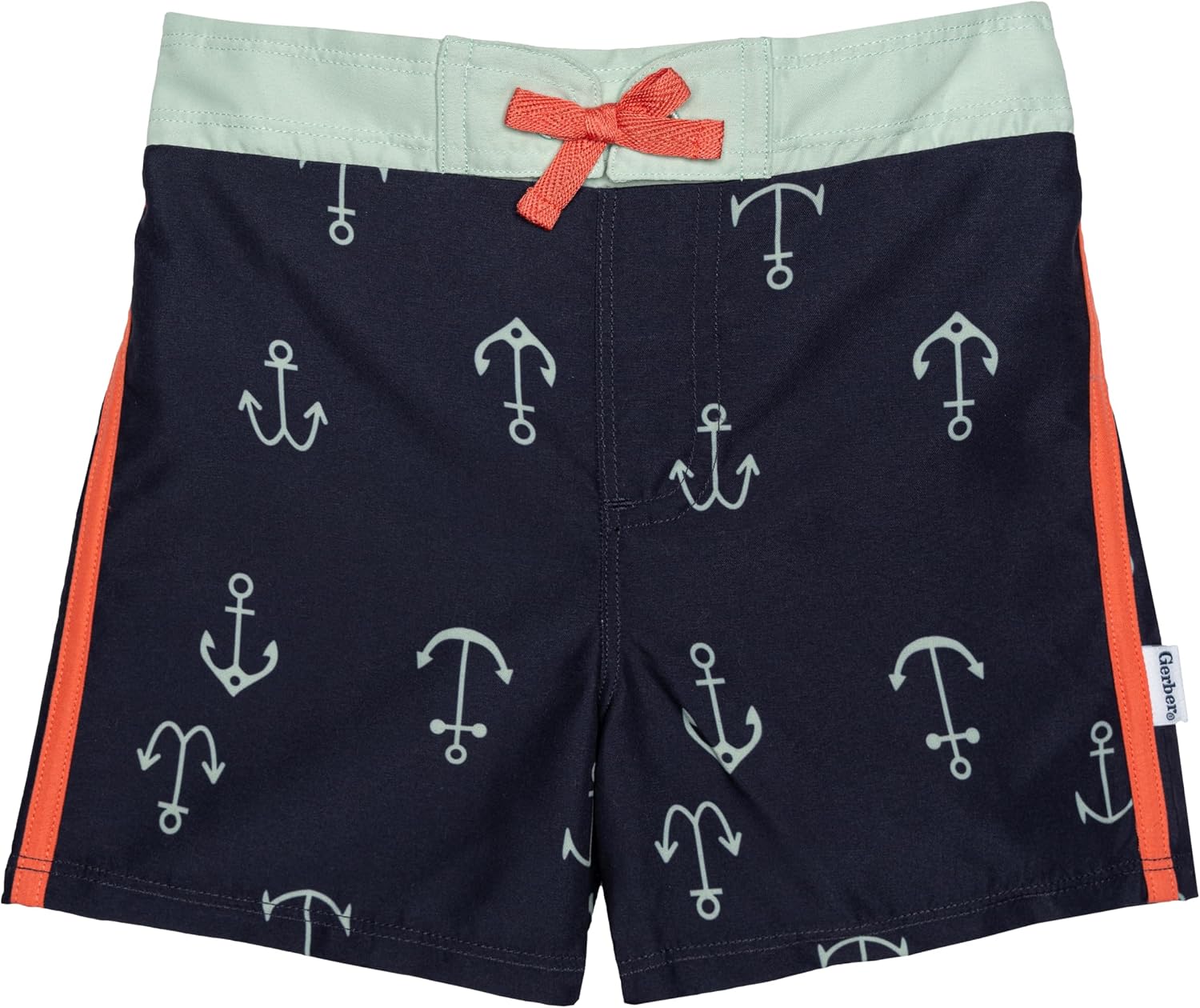 Gerber Baby & Toddler Boys Long Sleeved Rashguard Swim Bathing Suit Set
