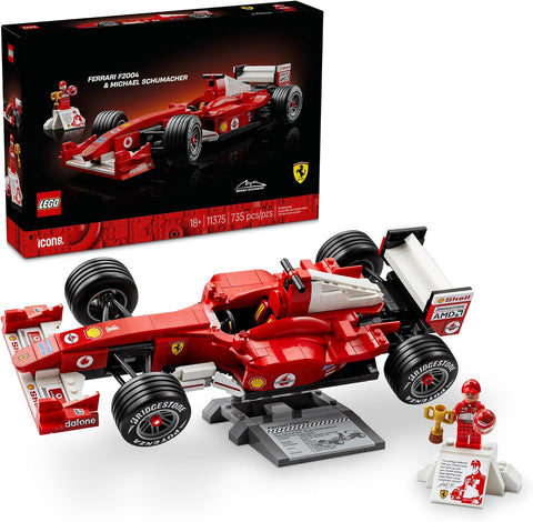 LEGO Icons Ferrari F2004 & Michael Schumacher 11375