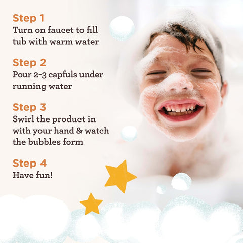 Aveeno Kids Bubble Bath, Sensitive Skin, 19.2 fl. oz
