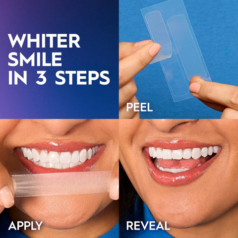 Crest Teeth Whitening Strips, Crest 3D Whitestrips Professional Effects, Enamel Safe Teeth Whitening Kit, 22 Treatments (44 Strips), Professional-Level Whitening, 19 Levels Whiter