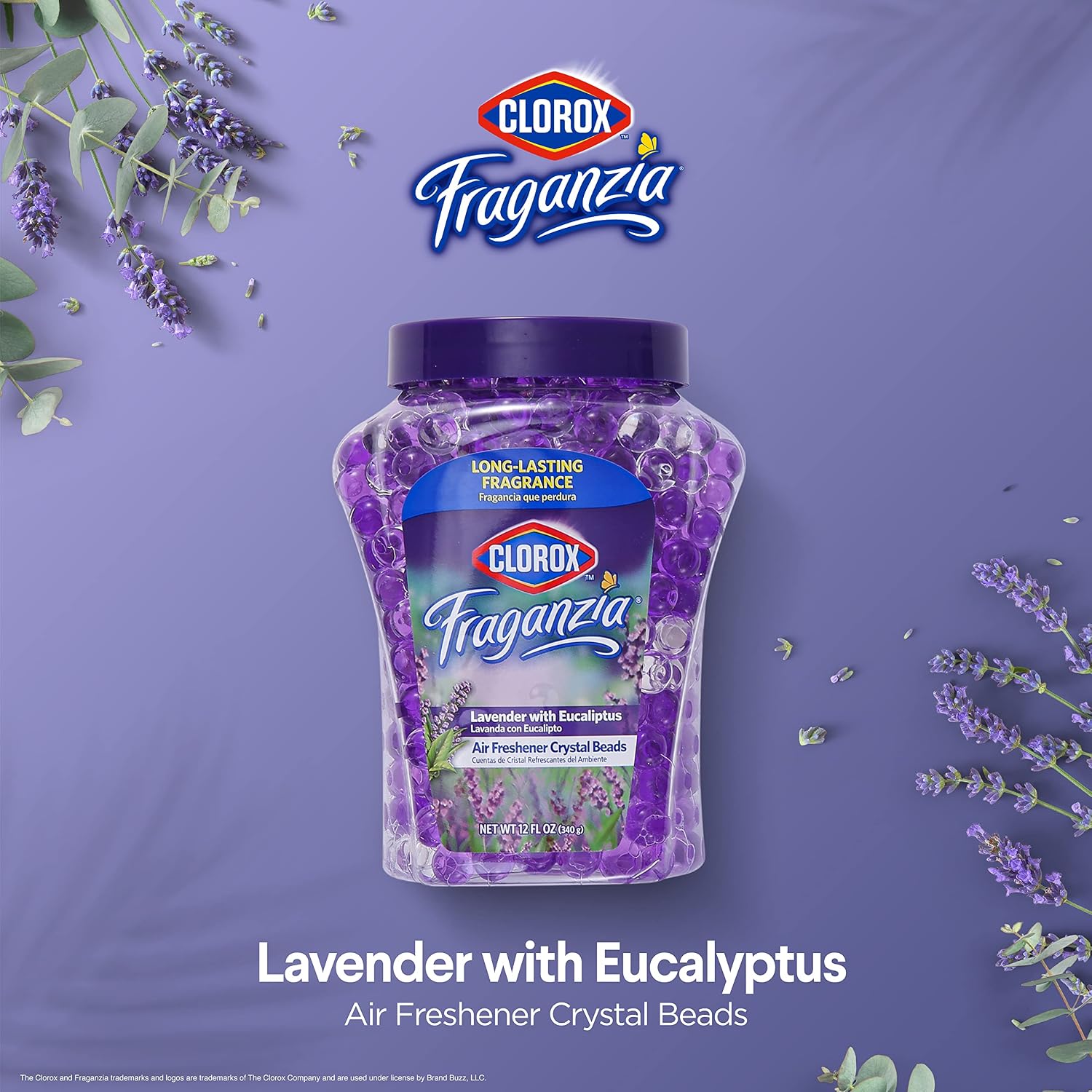 Clorox Fraganzia Twin Pack, Ocean Breeze & Lavender Eucalyptus, 24 Oz