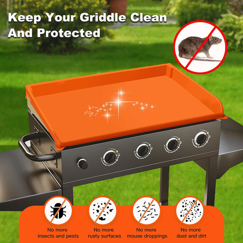 NancyL 36 Inch Silicone Griddle Cover for Blackstone