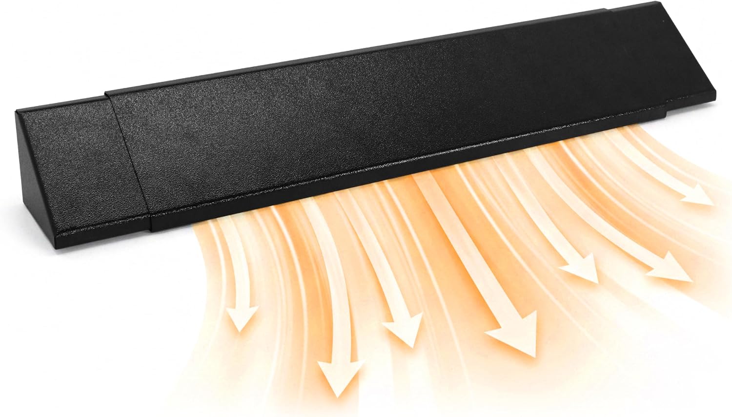 FEBTECH - 28.5" to 48" Adjustable Fireplace Hood Heat Deflector | 4" W
