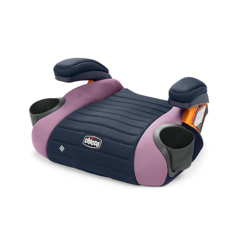 Chicco GoFit ClearTex Backless Booster Car Seat, Vehicle Seat Belt Install