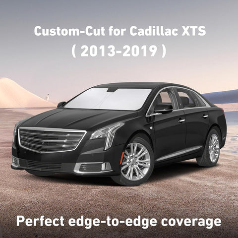 EcoNour Windshield Sunshade Compatible for Cadillac XTS 2013-2017 2018 2019