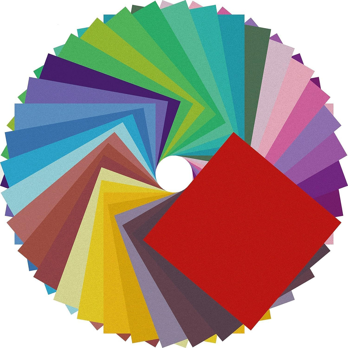 Origami Paper 200 Sheets 6 x 6 Inch Double Sided Colored Craft Paper