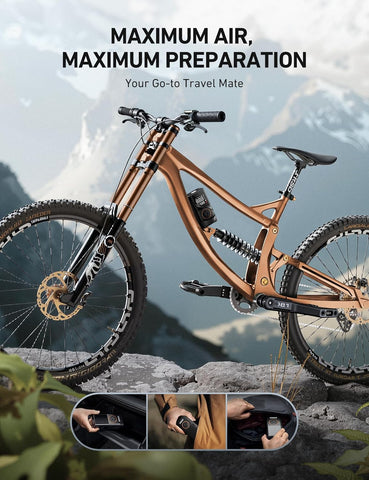 AstroAI L7 Tire Inflator Portable Air Compressor,150 PSI Cordless Bike Pump