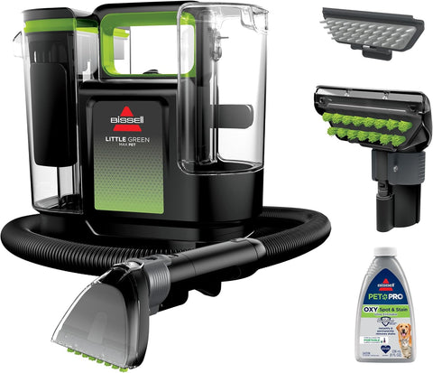BISSELL Little Green Max Pet Portable Carpet Cleaner, 3860