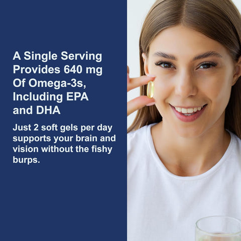 Carlson Super DHA Gems, 500 mg, DHA Supplements, 240 Softgels