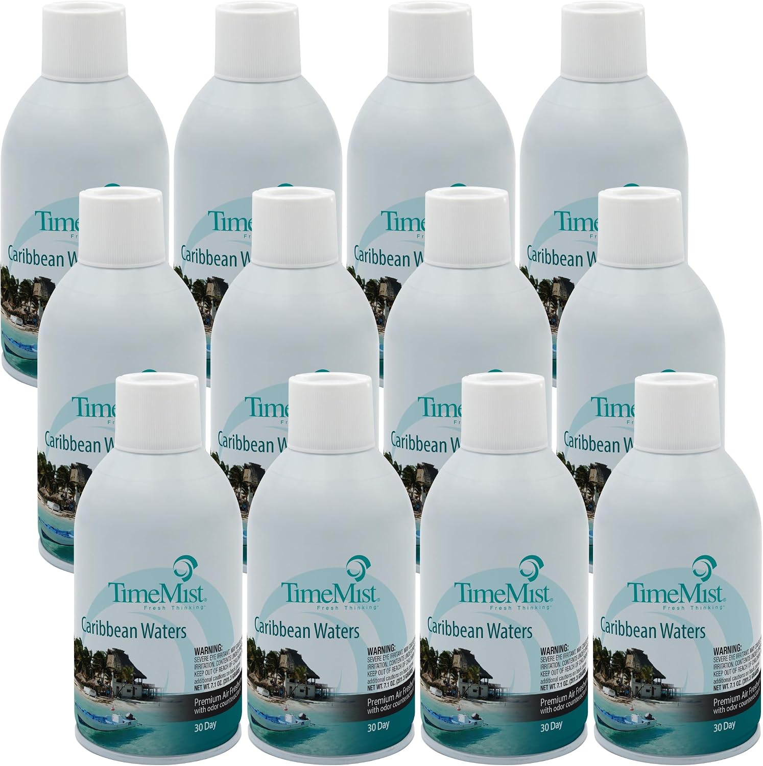TimeMist Premium Metered Air Freshener Refills - 7.1 oz (Case of 12)