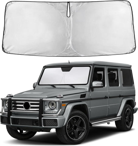 EcoNour Windshield Sunshade Compatible for Mercedes Benz G Class 1990-2018