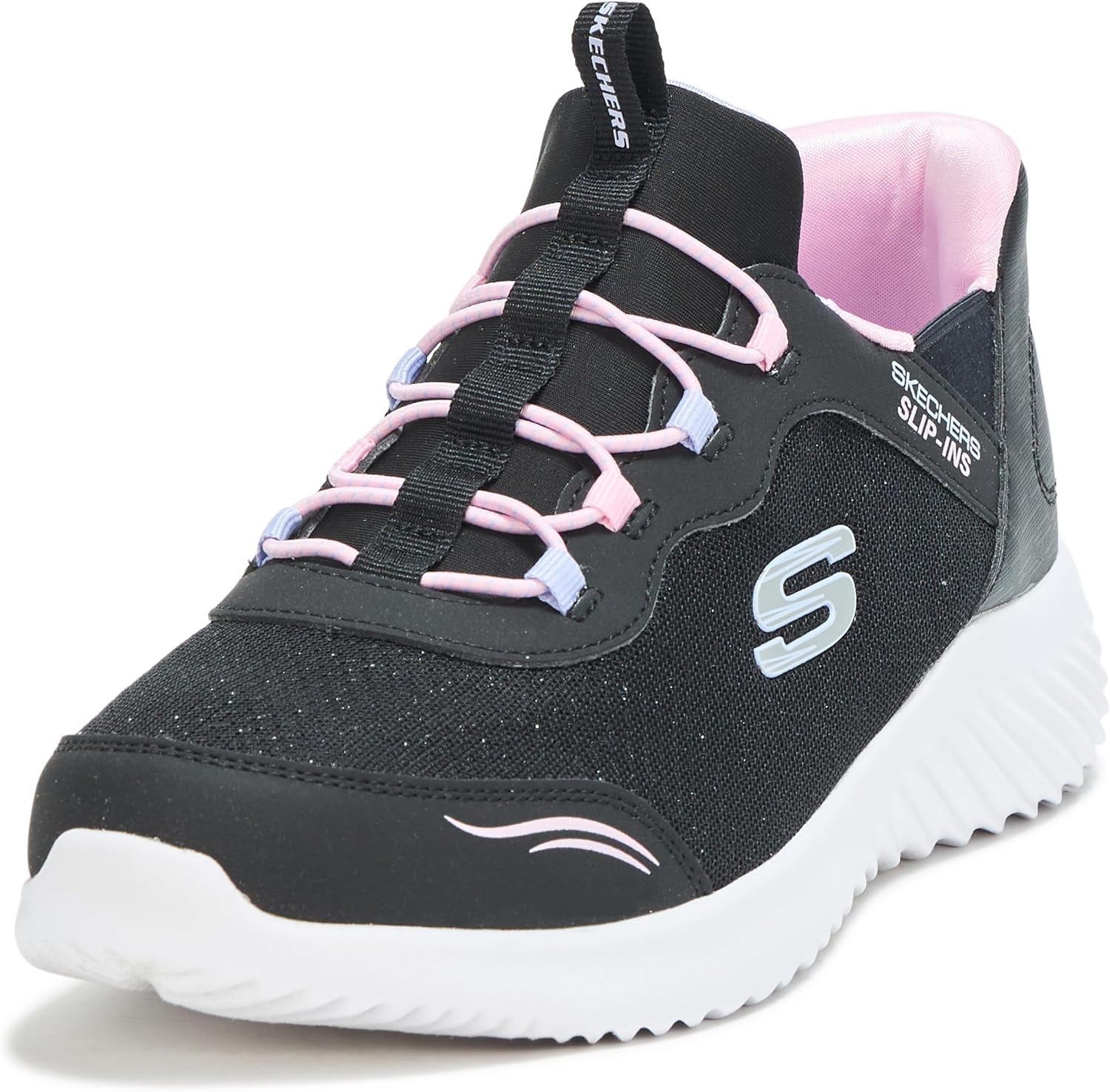 Skechers Girls' Bounder Simple Cute Shoe