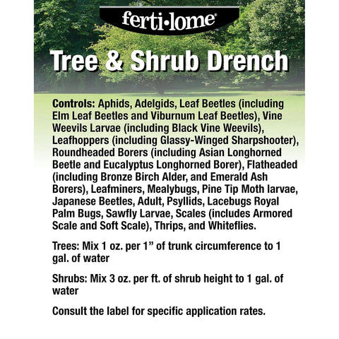 Fertilome (11208) Tree & Shrub Drench Systemic Insecticide, 2.5 gal