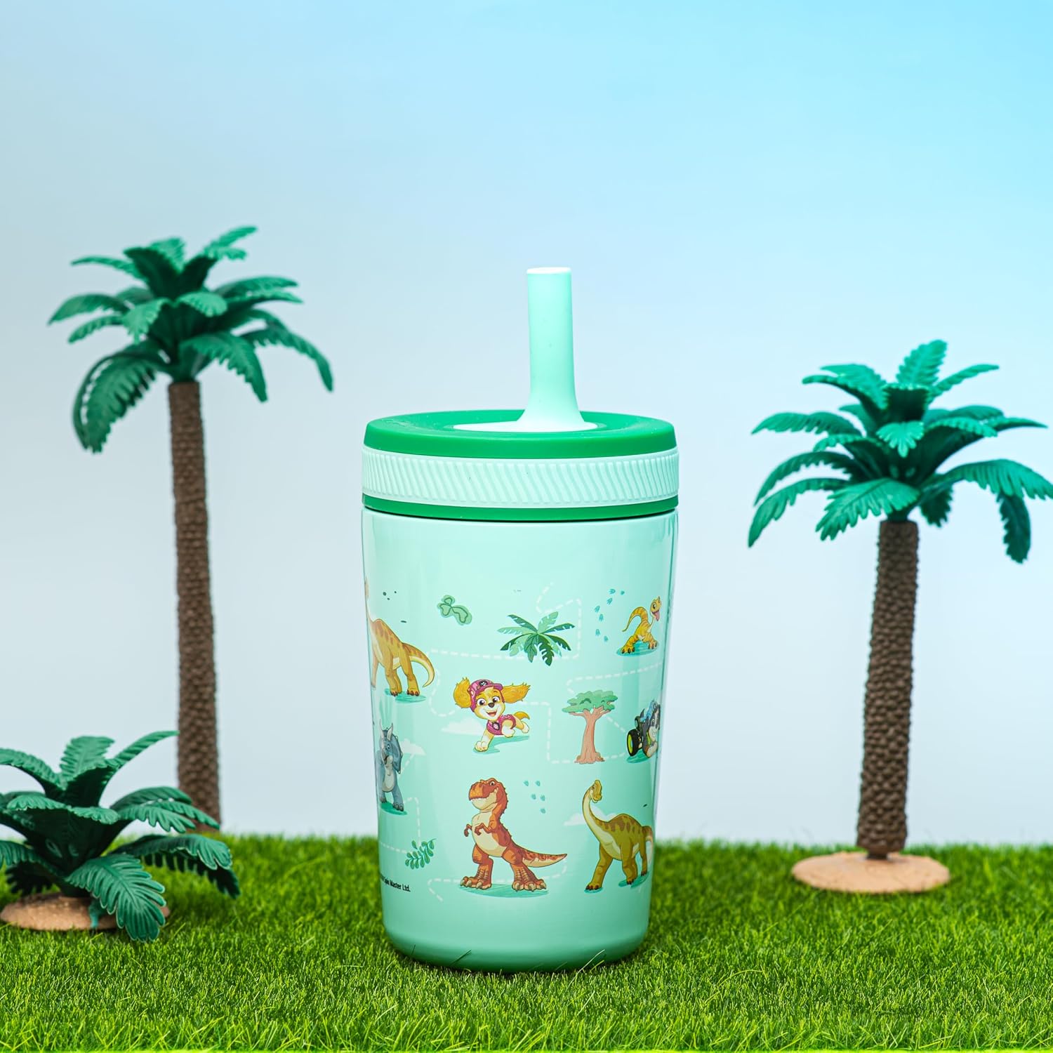 Zak Designs PAW Patrol Kelso 12oz Stainless Steel Leak-Proof Toddler Cup