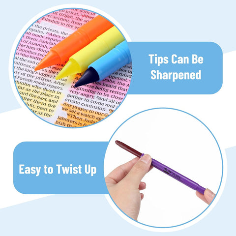 Mr. Pen- No Bleed Gel Highlighters, Vibrant Colors, 8 Pack