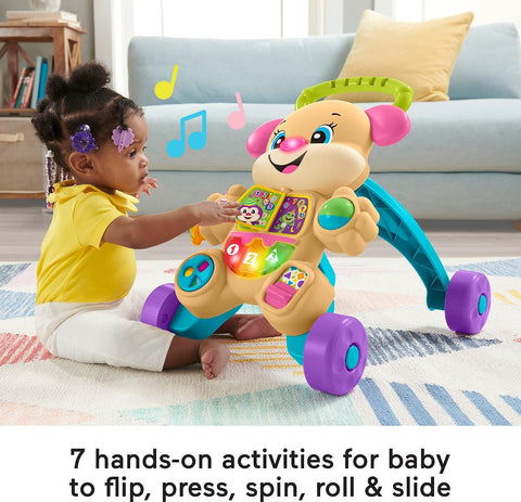 Fisher-Price Laugh & Learn Smart Stages Learn With Sis Walker, Pink
