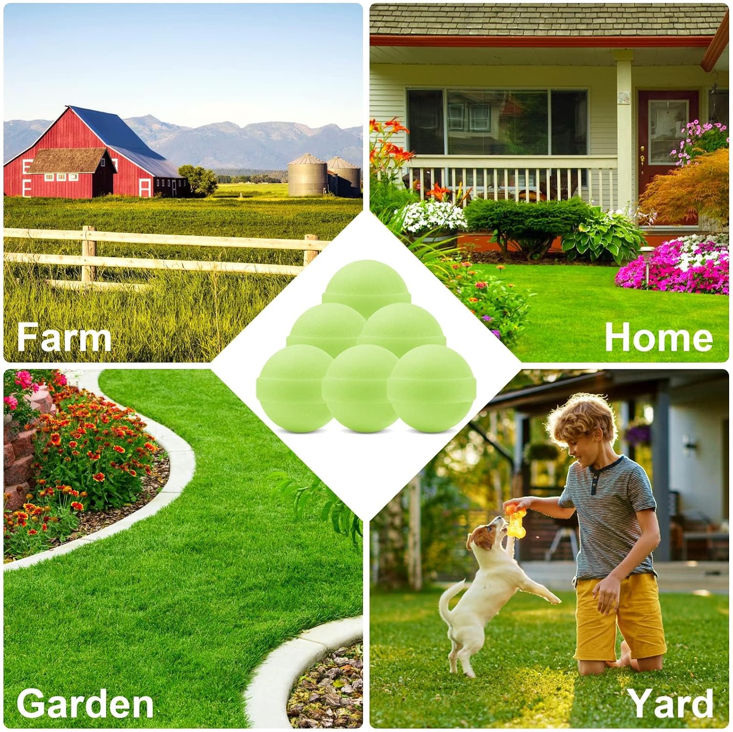 50 Pack Snake Be Gone for Yard Powerful Pet Safe