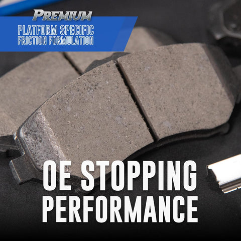 Bendix Premium SBC1421 Ceramic Front Brake Pads for Select Models Buick Allure, Cascada, LaCrosse, Regal, Cadillac ELR, Chevrolet Equinox, Impala, Malibu, Malibu Limited, GMC Terrain, Saab 9-5