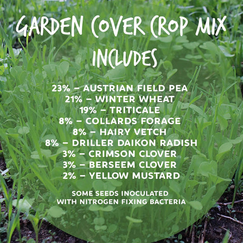 Mountain Valley Seed Co No-Till Farm and Garden Cover Crop Mix Seeds