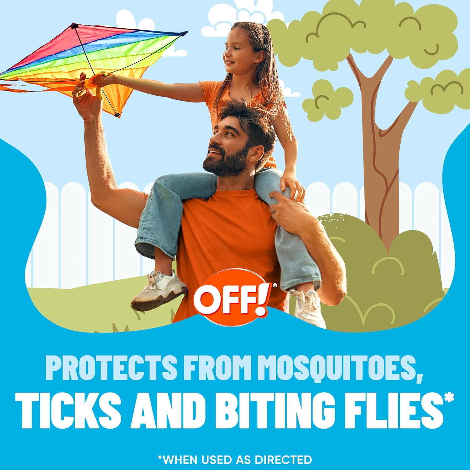 OFF! Adults & Kids Insect & Mosquito Repellent Bug Spray, 5 oz, (2-Pack)