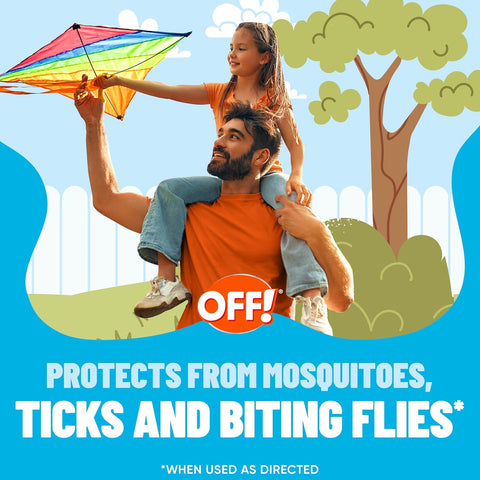 OFF! Adults & Kids Insect & Mosquito Repellent Bug Spray, 5 oz, (2-Pack)