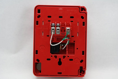 Notifier NBG-12LX Fire Alarm Addressable Pull Station Key Lock Red
