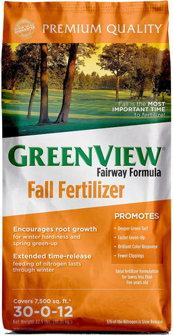 GreenView Fairway Formula Fall Lawn Fertilizer, 22.5 lb. Bag