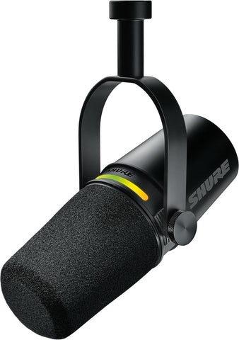 Shure MV7+ USB-C & XLR Podcast Dynamic Microphone - Black