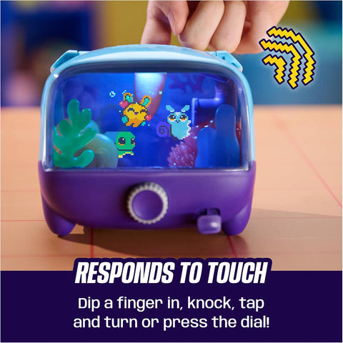 BITZEE Aquarium Interactive Fish Tank Toy & Digital Pet, Ages 5+