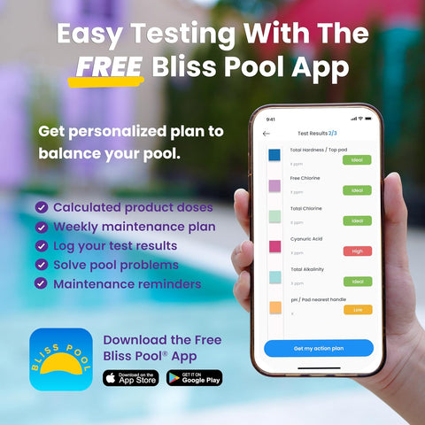 Pool Test Strips with App 7 in 1 (150 Strips) Easy & Accurate Testing