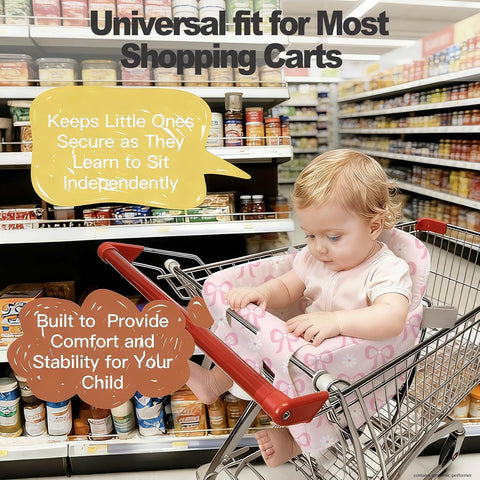 Padded Shopping Cart Cover for Baby,High Chair Cover for Restaurant Seat