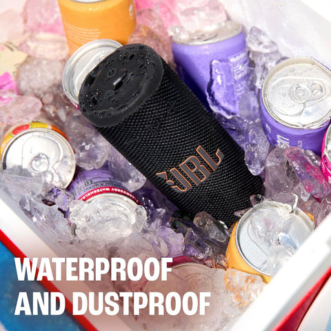 JBL Grip Portable Bluetooth Speaker, Waterproof, Ambient Light - Black