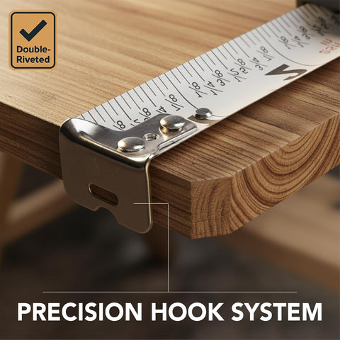 Mr. Pen- Retractable Tape Measure 25 ft, Yellow, Easy Read