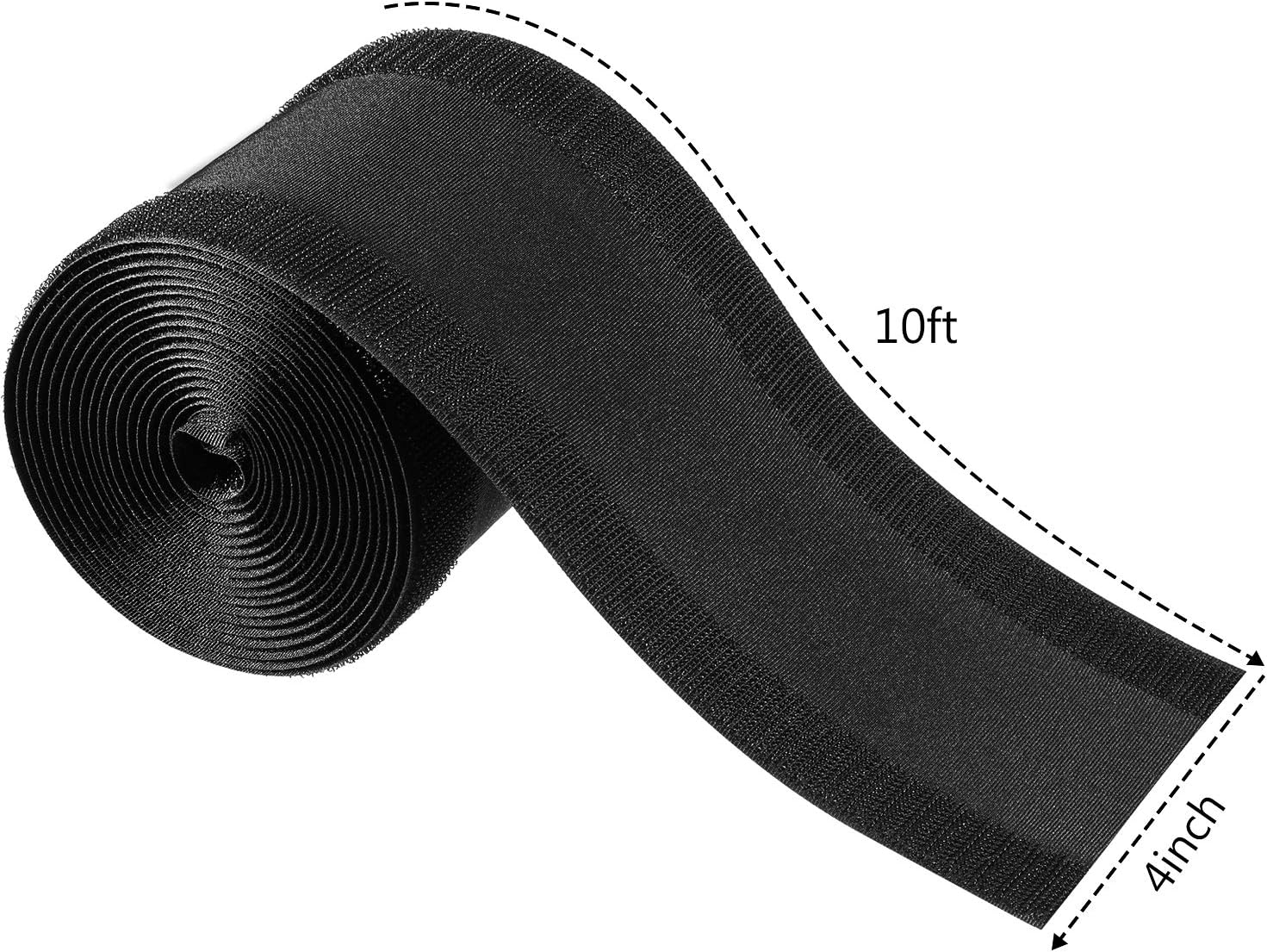 WILLBOND Carpet Cord Cover Cable Protector,9.84 Ft,Black